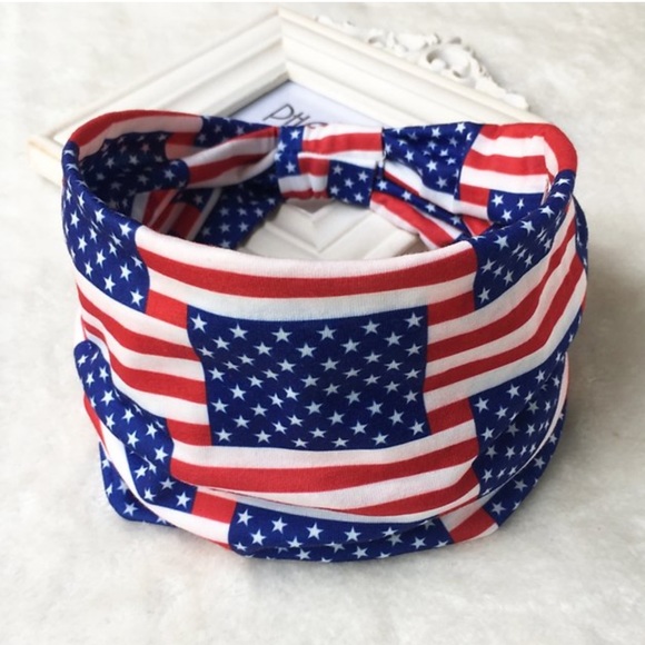 American Flag Headband - Picture 1 of 3